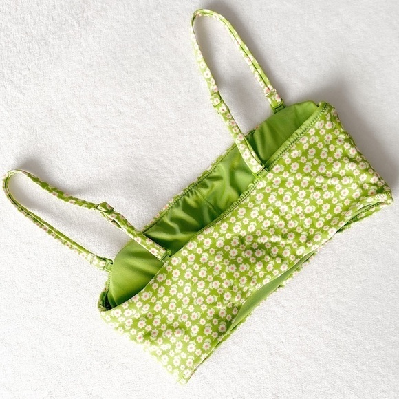 Aerie Ditsy Floral Swim Top - Picture 9 of 9